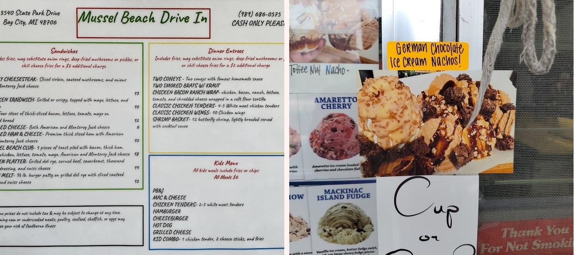 Mussell Beach Drive In Bay city Michigan Gallery Image 2