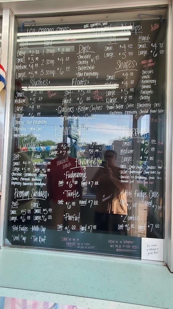 Mussell Beach Drive In Bay city Michigan Menu image 3